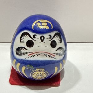 Daruma (pintar iris blanca) - Azul