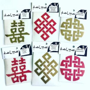 Calcos de vinilo de feng shui 10x10 (troquelado)