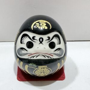 Daruma (pintar iris blanca) - Negro