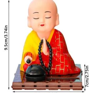 Monje tibetano solar