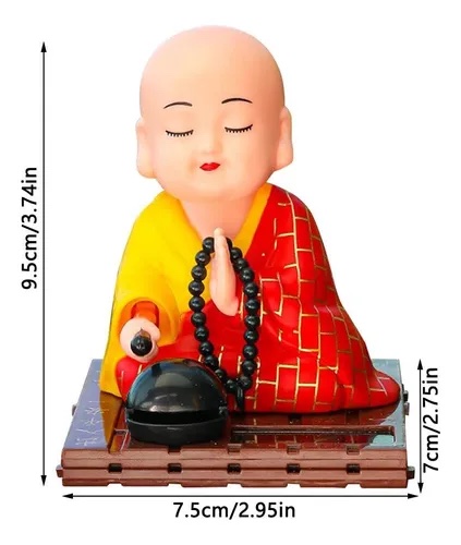 Monje tibetano solar