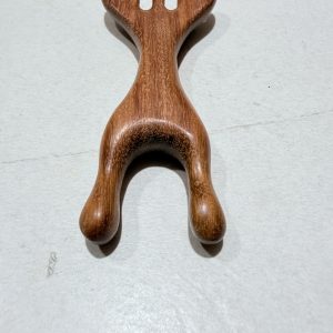 Peine Gua Sha de Madera | Masajeador Capilar y Facial de Maderoterapia